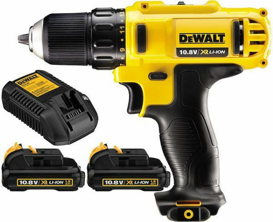 DEWALT DCD710D2 Δραπανοκατσάβιδο Μπαταρίας 10.8V 2x2Ah
