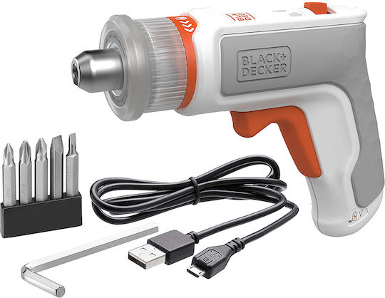 Black & Decker BCRTA01 Κατσαβίδι Μπαταρίας 3.6V 1x1.5Ah