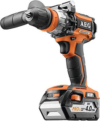 AEG Tools BSB 18CBL LI-402C Κρουστικό Δραπανοκατσάβιδο Μπαταρίας Brushless 18V 2x4Ah