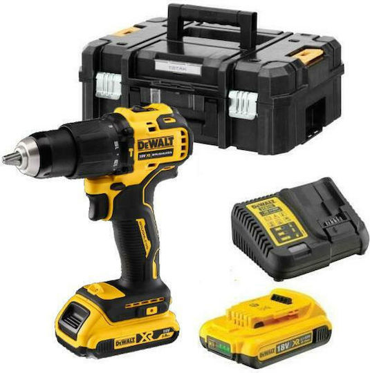 DEWALT DCD709D2T Κρουστικό Δραπανοκατσάβιδο Μπαταρίας Brushless 18V 2x2Ah