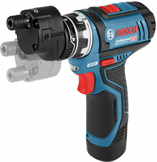 Bosch GSR 12V-15 FC Battery Drill Driver 12V 2x2Ah