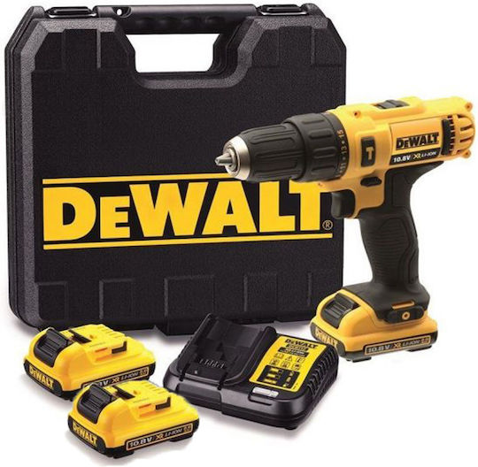Dewalt Schlagbohrmaschinen Bohrschrauber Batterie 10.8V 2x2Ah