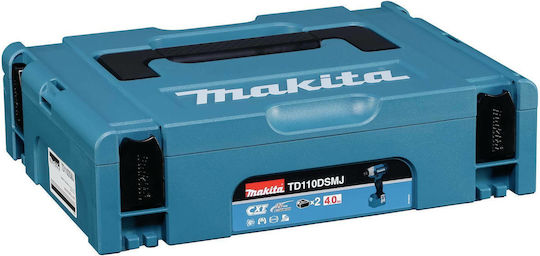 Makita TD110DSMJ Παλμικό Κατσαβίδι Μπαταρίας 10.8V 2x4Ah