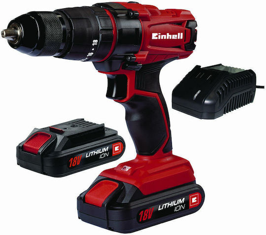 Einhell TC-CD 18-2 Li-i Percussive Drill Driver Battery 18V 2x1.5Ah