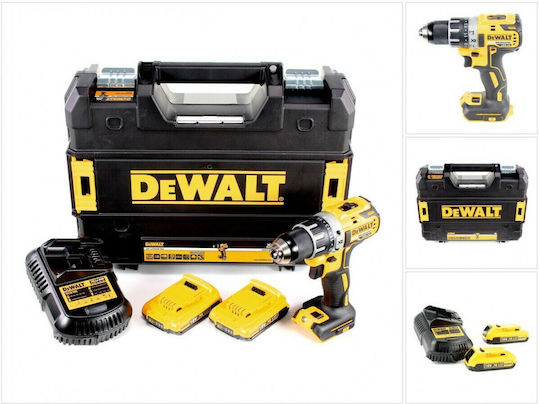 DEWALT DCD791D2 Δραπανοκατσάβιδο Μπαταρίας Brushless 18V 2x2Ah