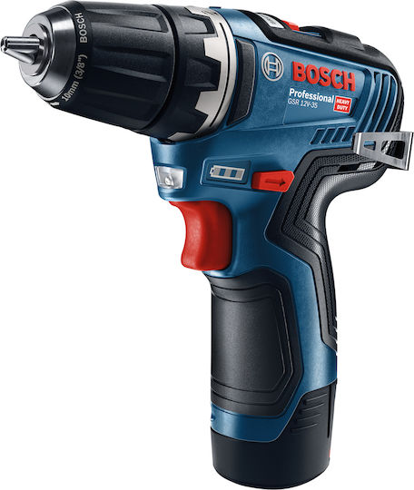 Bosch GSR 12V-35 Δραπανοκατσάβιδο Μπαταρίας Solo Brushless 12V