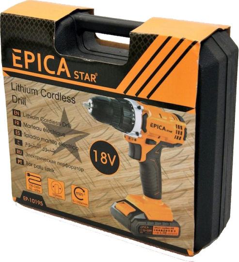 Epica Star EP-10195 Δραπανοκατσάβιδο Μπαταρίας 18V