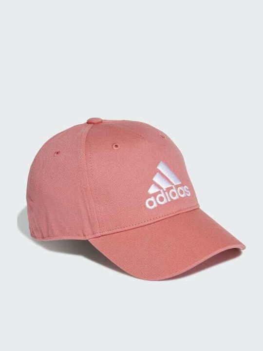 adidas Παιδικό Καπέλο Jockey Υφασμάτινο Ροζ