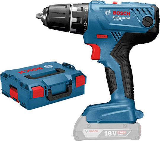Bosch GSR 18V-21 Battery Drill Driver Solo 18V