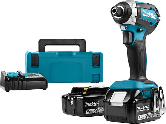 Makita DTD153RTJ Brushless Battery Impact Screwdriver 18V 2x5Ah