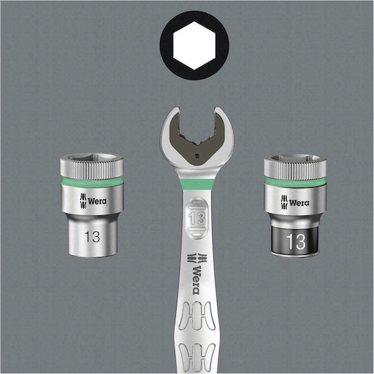 Wera Pneumatic Hexagon Socket 1/2" 9pcs