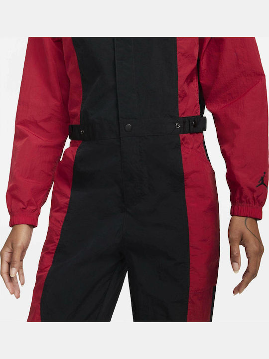 Essentials Flightsuit Women's Long-sleeved One-piece Suit Red
