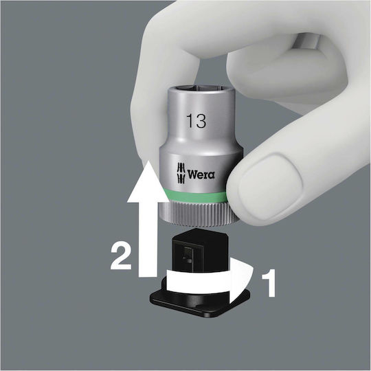 Wera Битови ключове с Torx и Квадратно Гнездо 1/2'' Комплект 6бр