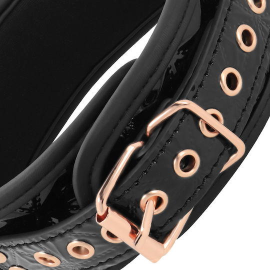 Dream Love BegMe Black Edition Premium Vegan Leather Collar Κολάρο σε Μαύρο Χρώμα