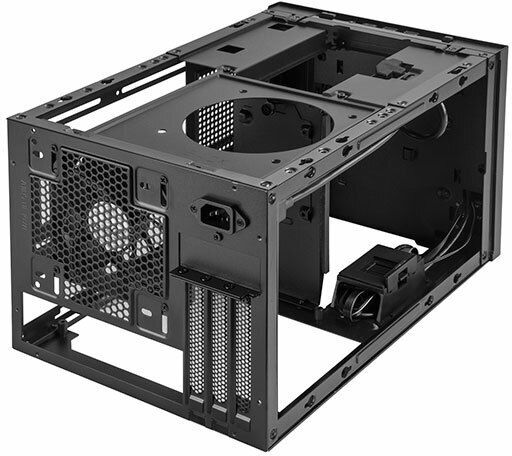 Silverstone Sugo 15 Mini Tower Κουτί Υπολογιστή Μαύρο