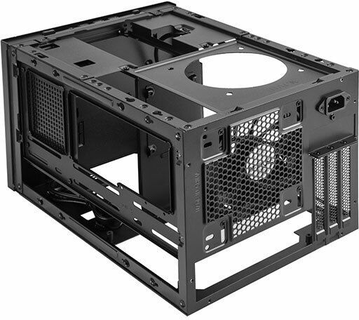 Silverstone Sugo 15 Mini Tower Κουτί Υπολογιστή Μαύρο