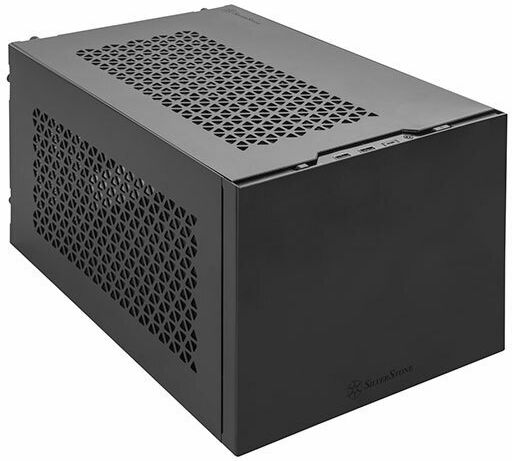 Silverstone Sugo 15 Mini Tower Κουτί Υπολογιστή Μαύρο