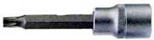 Force Long Socket 1/2" Torx Long Walnut with Torx Head and Socket 1/2'' T25x100mm