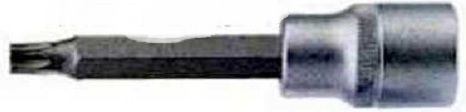 Force Long Socket 1/2" Torx Long Walnut with Torx Head and Socket 1/2'' T60x100mm
