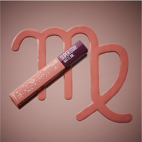 Maybelline Super Stay Matte Ink Zodiac Υγρό Κραγιόν Matte 65 Seductres Virgo 5ml