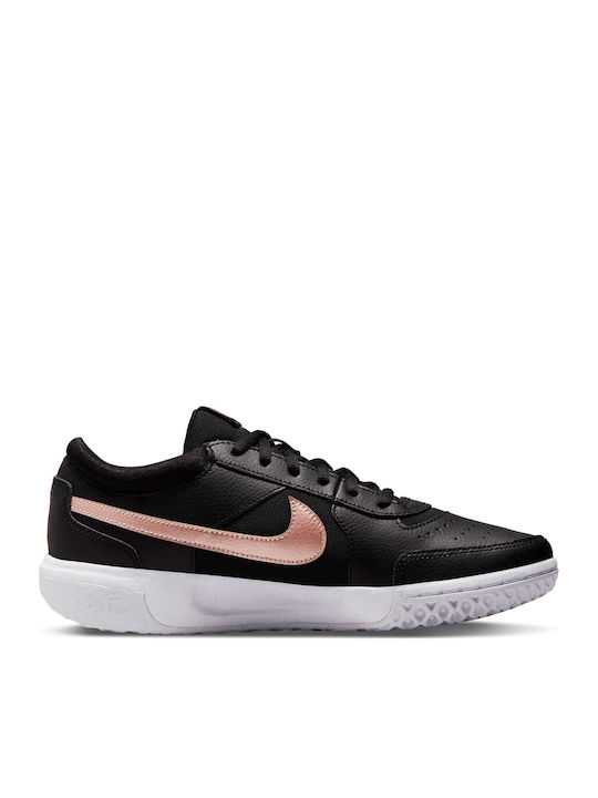 Nike Zoom Lite 3 Women's Tennis Shoes for Hard Courts Black / Mtlc Red Bronze / White