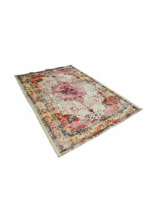 Synchronia Lace Rug Rectangular Cotton Floral