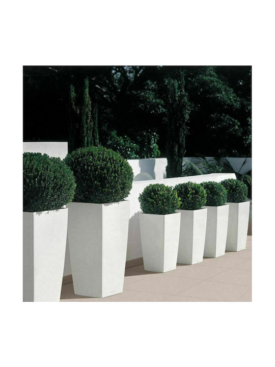 Lechuza Cubico Premium Self-watering Pot Plastic 40x40x75cm.