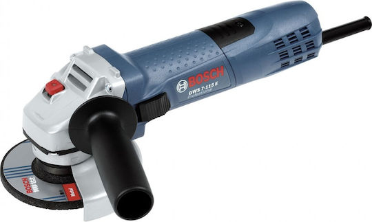 Bosch GWS 7-115 E Τροχός 115mm Ρεύματος 720W με Ρύθμιση Στροφών