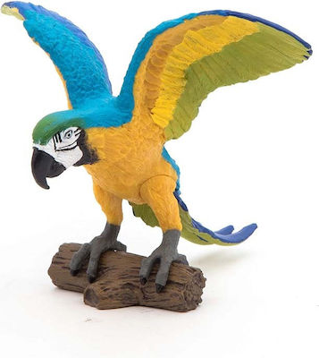 Papo Miniature Toy Blue Ara Parrot 7.7cm.