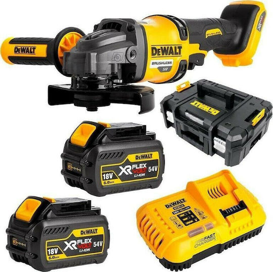 DEWALT DCG414T2 Ъглошлайф 125мм На батерия