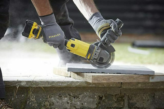 Stanley Fatmax Angle Grinder Solo Grinder 125mm Battery 18V Solo