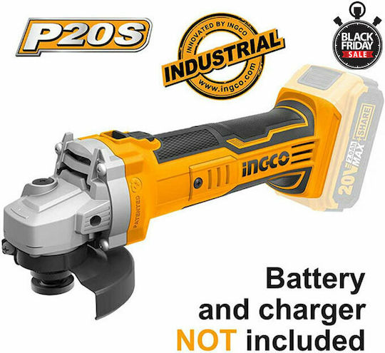 Ingco CAGLI1151 Τροχός 115mm Μπαταρίας 20V Solo