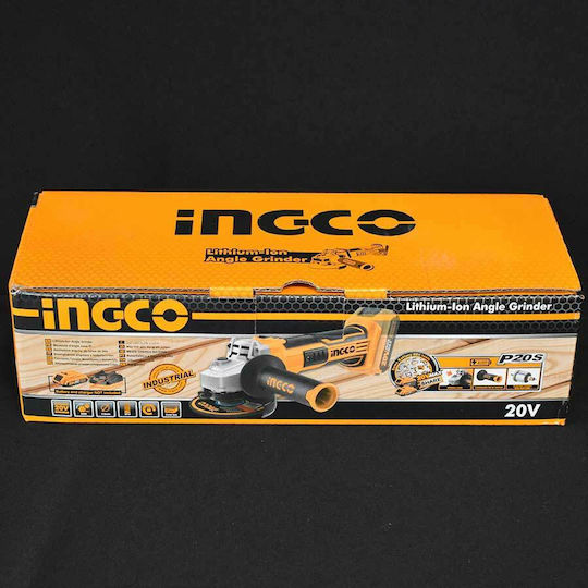 Ingco CAGLI1151 Τροχός 115mm Μπαταρίας 20V Solo