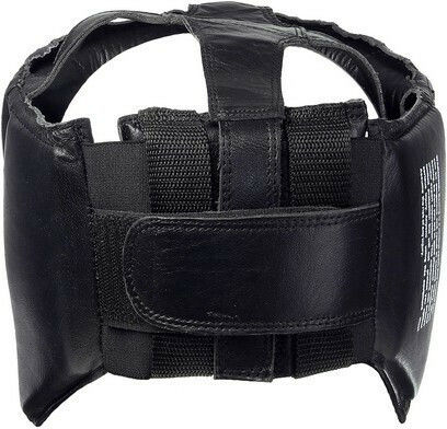 Benlee Mike Kids Open Face Boxing Headgear Synthetic Leather Black