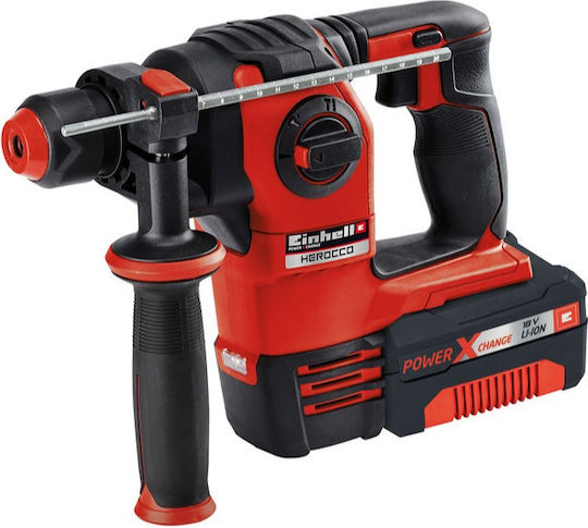 Einhell Herocco TE-18LI Impact Demolition Hammer Battery Brushless 18V Solo with Chuck SDS Plus