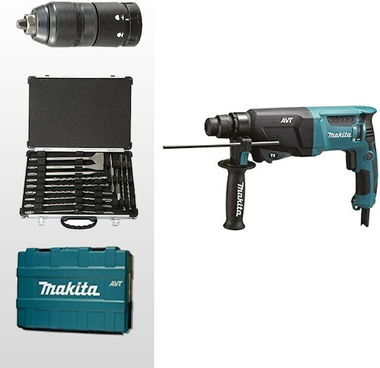 Makita Impact Demolition Hammer Electric 800W with Chuck SDS Plus / Quick