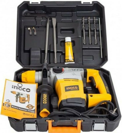 Ingco Κρουστικό Σκαπτικό Πιστολέτο Ρεύματος 1800W με Υποδοχή SDS Plus RH18008