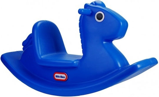 Little Tikes Rocking Plastic Rocking Toy Horse for 12+ months with Max Load Capacity 23kg Blue