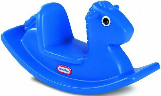 Little Tikes Rocking Plastic Rocking Toy Horse for 12+ months with Max Load Capacity 23kg Blue