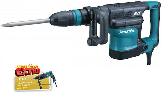 Makita HM1213C Κρουστικό Σκαπτικό Πιστολέτο Ρεύματος 1510W με Υποδοχή SDS Max HM1213C