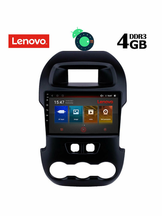 Lenovo Sistem Audio Auto pentru Ford Vânător 2011-2015 (Bluetooth/USB/AUX/WiFi/GPS/Apple-Carplay/Partitură) cu Ecran Tactil 9" DIQ_SSX_9171