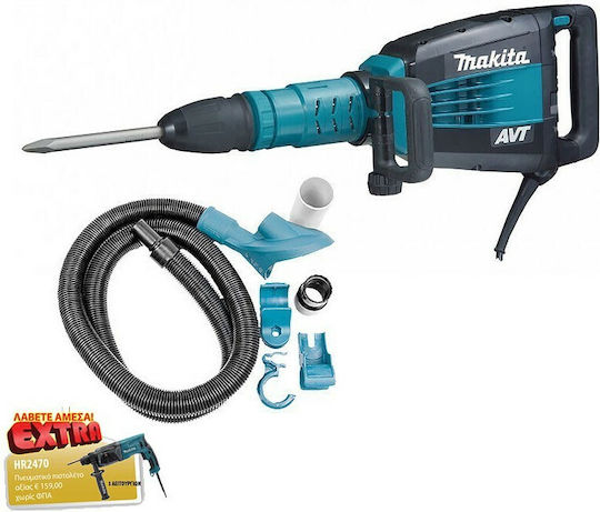 Makita HM1214C Κρουστικό Κατεδαφιστικό Ρεύματος 1500W με Υποδοχή SDS Max HM1214C