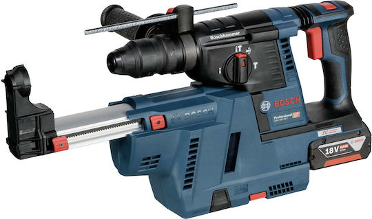 Bosch GBH 18V-26 F Professional Impact Demolition Hammer Battery Brushless 18V 2x6Ah with Chuck SDS Plus / Quick 0611910004