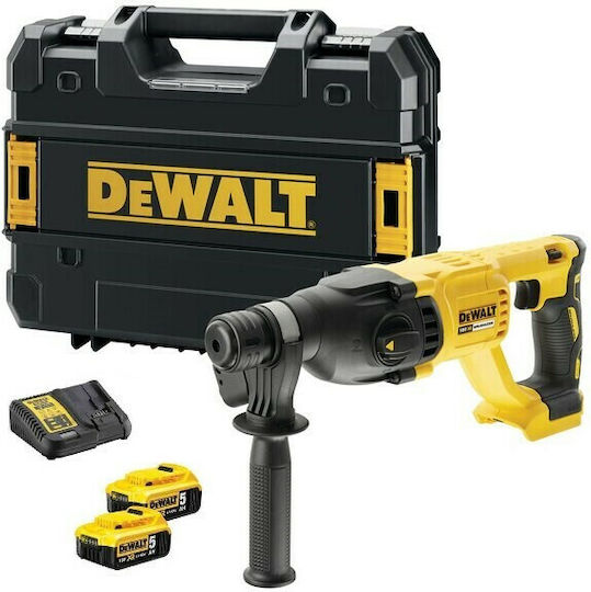 Dewalt Impact Demolition Hammer Battery Brushless 18V 2x5Ah with Chuck SDS Plus