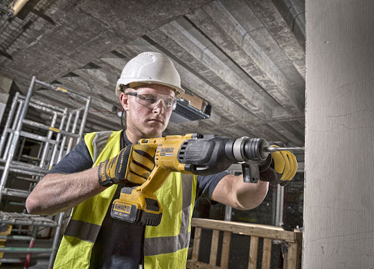 Dewalt Impact Demolition Hammer Battery Brushless 18V 2x5Ah with Chuck SDS Plus