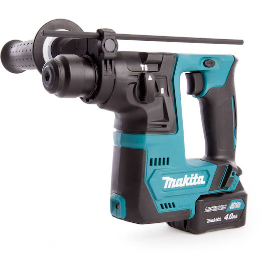 Makita HR140DSMJ Percuție Ciocan rotopercutor Baterie Fără perii 12V 2x4Ah cu Suport SDS Plus HR140DSMJ