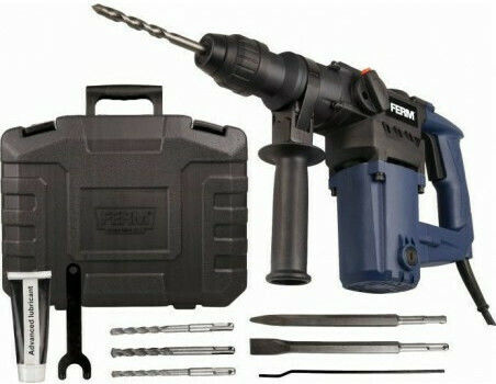 Ferm HDM1028 Impact Demolition Hammer Electric 850W with Chuck SDS Plus HDM1028