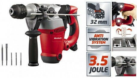 Einhell RT-RH 32 Κρουστικό Σκαπτικό Πιστολέτο Ρεύματος 1250W με Υποδοχή SDS Plus 4258440