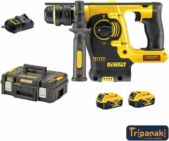 DEWALT DCH254M2 Percuție Ciocan rotopercutor Baterie 18V 2x4Ah cu Suport SDS Plus DCH254M2