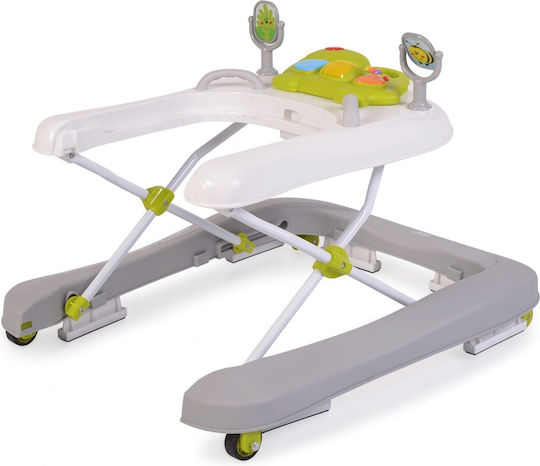 Cangaroo Ramble Baby Walker with Music for 6+ Months Green